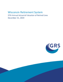 WRS Annual Actuarial Valuation of Retired Lives 2019