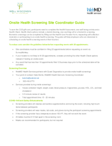 2023 Site Coordinator Screening Guide