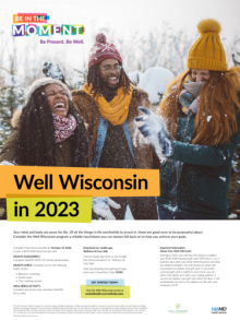 Well Wisconsin 2023 Launch Poster