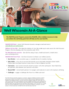 Well Wisconsin Launch Poster